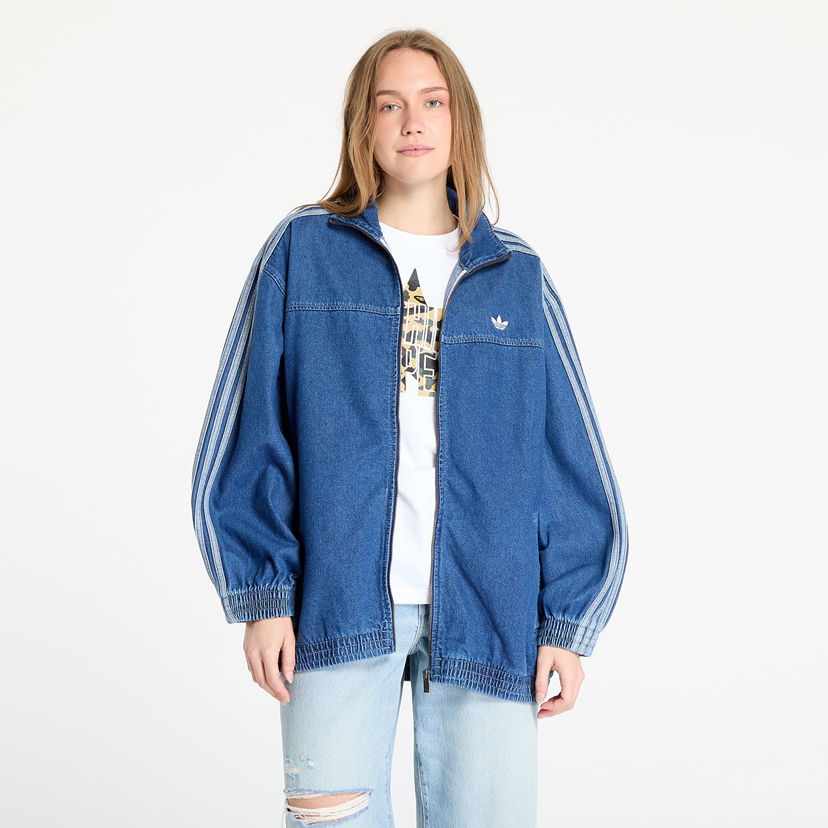 Jakke adidas Originals Adicolor Denim Adilenium Track Top Blå | JY2896