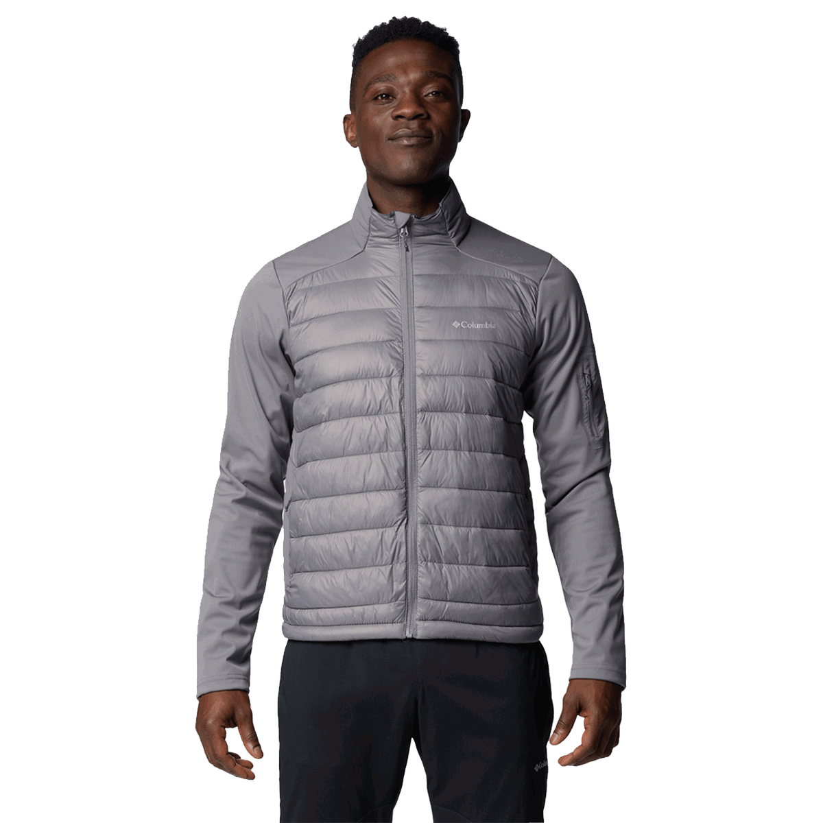 Puffer jakke Columbia Tech™ Hybrid Softshell Grå | 2090384023, 0