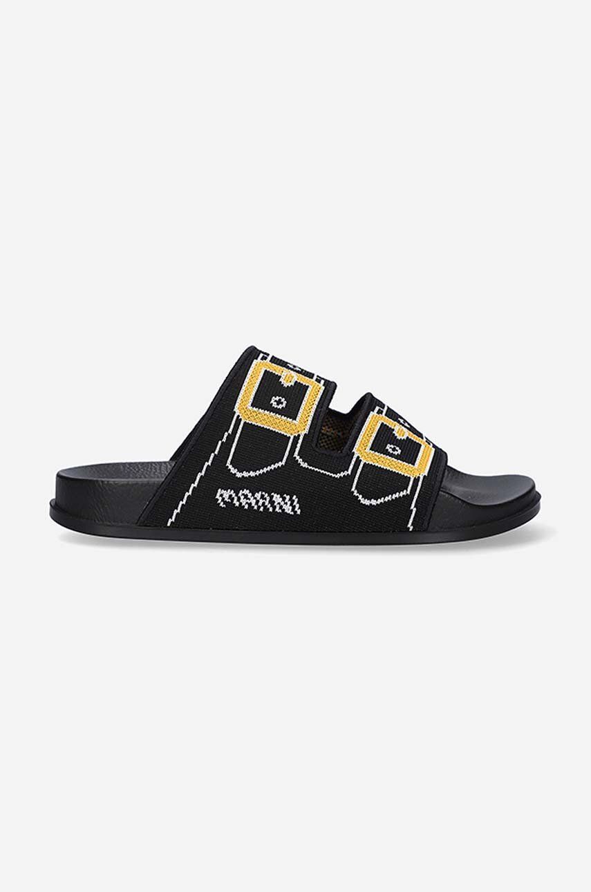 Sneakers og sko Marni Sandal Slides Sort | SAMR003802.P4547, 0
