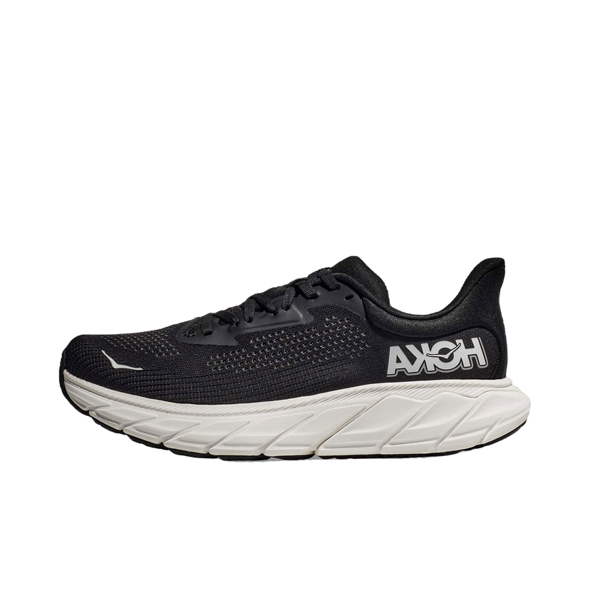 Løbe Hoka One One Arahi 7 Black White (Women's) Sort | 1147851-BWHT