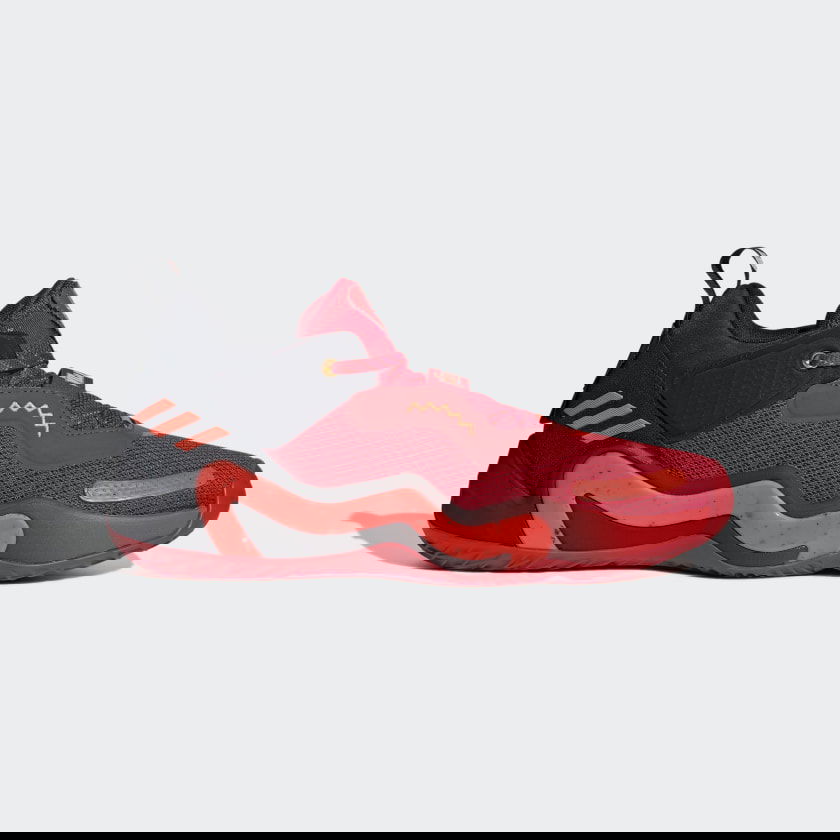 Sneakers og sko adidas Performance Donovan Mitchell D.O.N. Issue #3 - Louisville Rød | GZ5524, 0