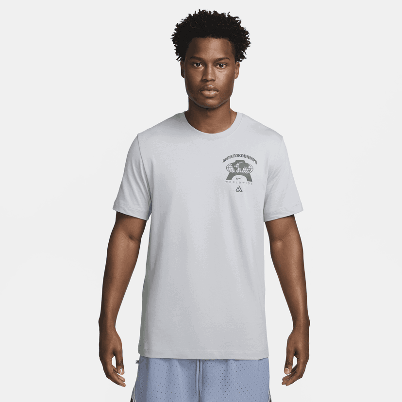 T-shirt Nike M90 Giannis Hvid | FV8408-012