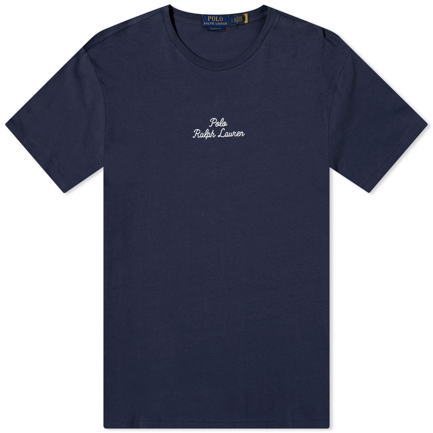 T-shirt Polo by Ralph Lauren Chain Stitch Logo T-Shirt Mørkeblå | 710936585003, 0