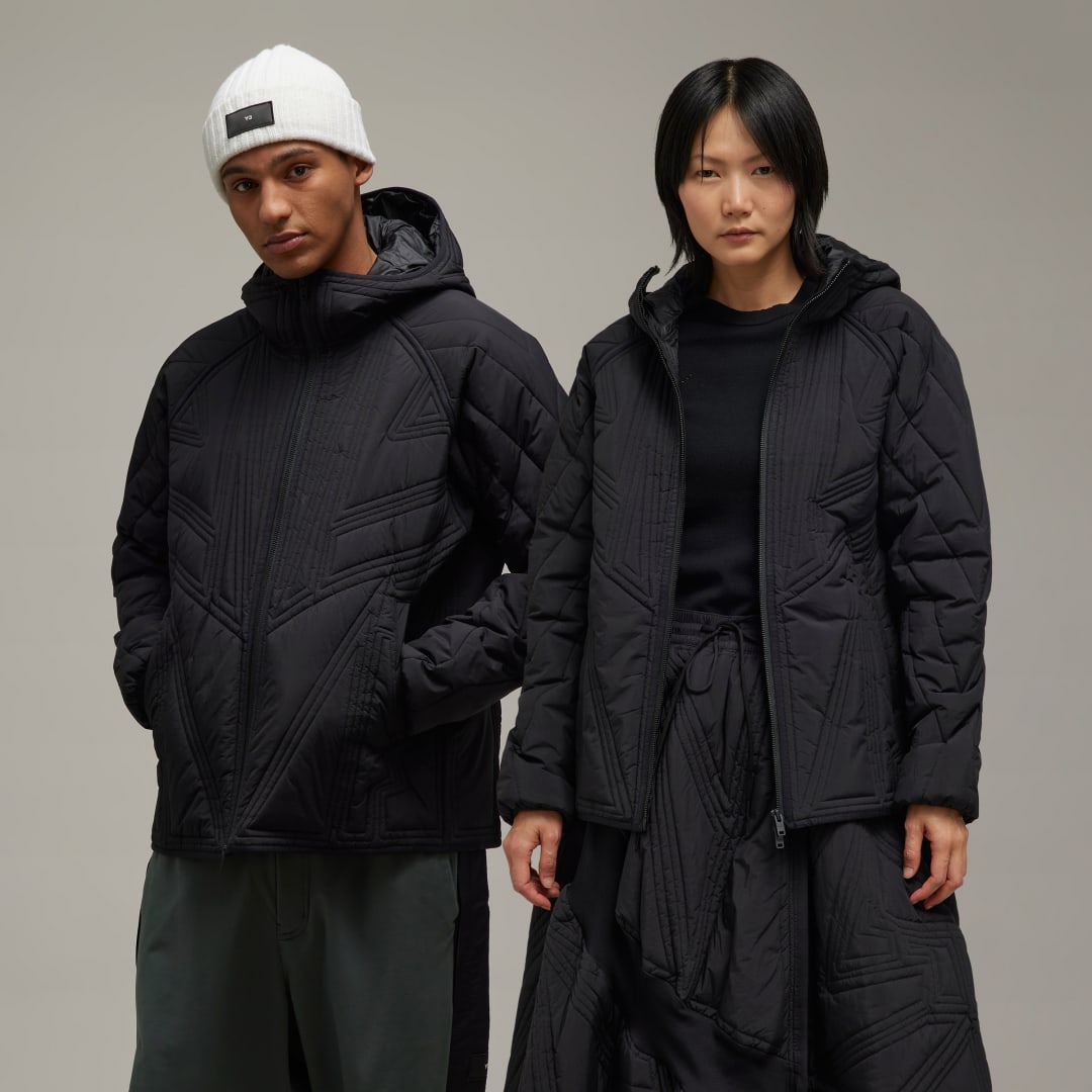 Jakke Y-3 Y-3 Quilted Sort | IL2061, 0