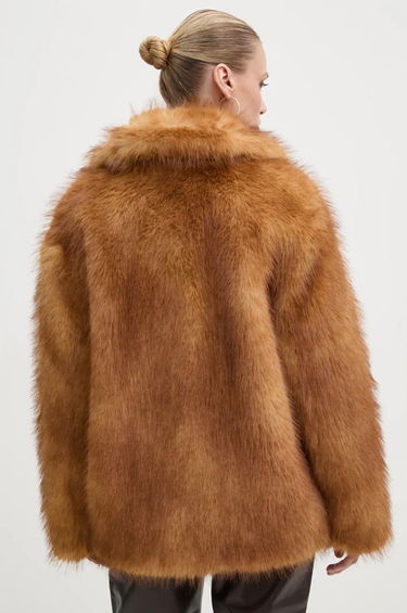 Frakker STAND STUDIO Stand Studio Janice Faux Fur Jacket Brun | 61239.9156, 2