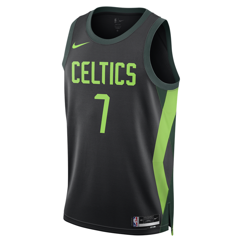 Jersey Nike Dri-FIT NBA Swingman Jaylen Brown Boston Celtics City Edition 2024/25 Grøn | FQ4335-010