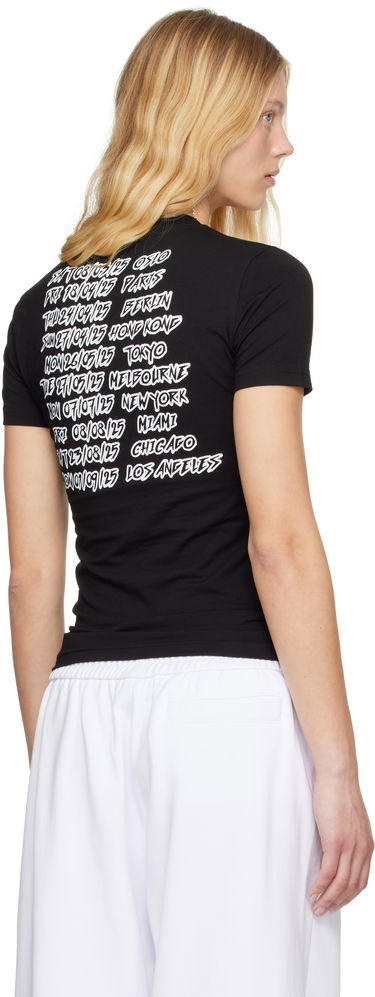 T-shirt Versace Versace Jeans Couture 'Tour' T-Shirt Sort | E78HAHC07_ECJ02C, 2