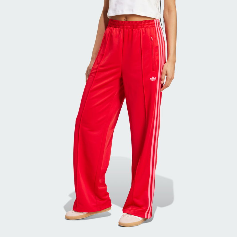 Joggingbukser adidas Performance Adicolor Classic Firebird Loose Track Pants Rød | JW1225