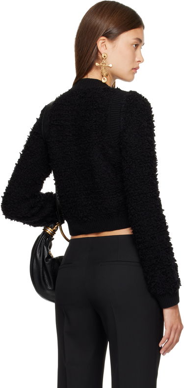 Sweater CHLOÉ Cropped Cardigan Sort | CH25SMC03700, 2