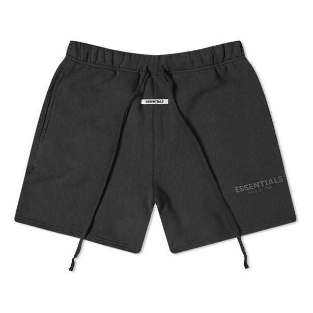 Shorts Fear of God Essentials Fleece Shorts Sort | FOG-SS20-284