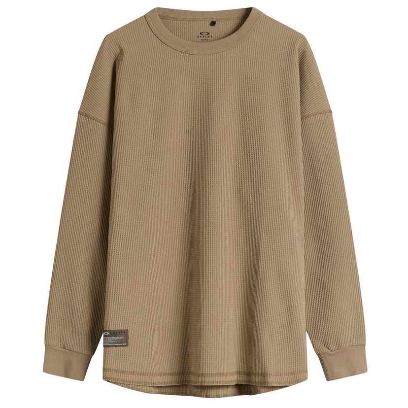 T-shirt OAKLEY FGL Union Longsleeve Wide T-Shirt Beige | FOA408132-881