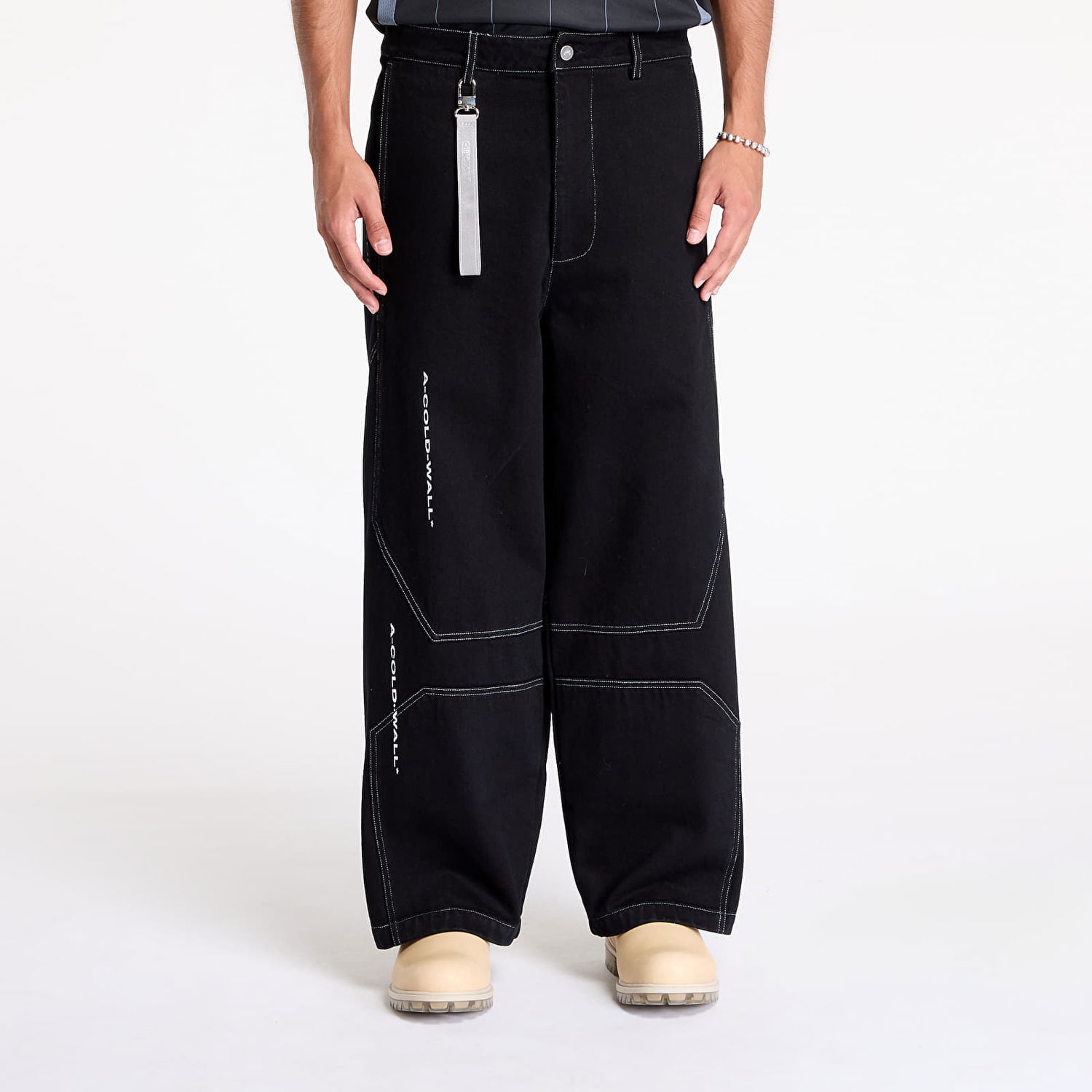 Jeans A-COLD-WALL* Format Jean Black Onyx Sort | ACWMJS042 Black, 1