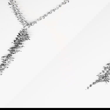 Halskæde Wasted Paris U Surrender Necklace Fish Skeleton Pendant Metalisk | WP_000315, 1