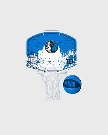 Sportsudstyr Wilson Tennis Dallas Mavericks NBA Team Mini Hoop Set Blå | WTBA1302DAL, 2