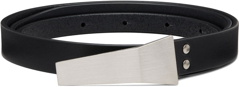 Bælter Rick Owens Rick Owens Concordians Trunk Belt Sort | RA02E0788 LGE