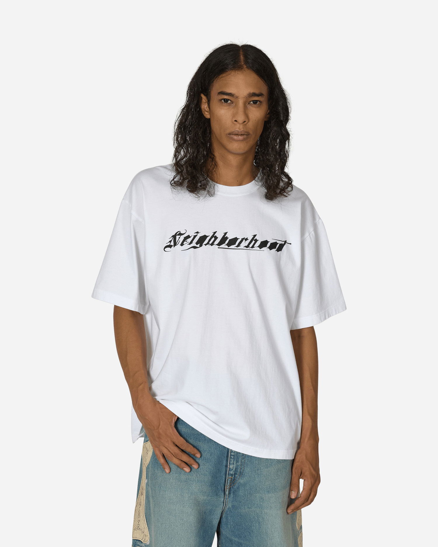 T-shirt Neighborhood Dr. Woo SS-2 T-Shirt White Hvid | 241PCDWN-ST02S 1, 1