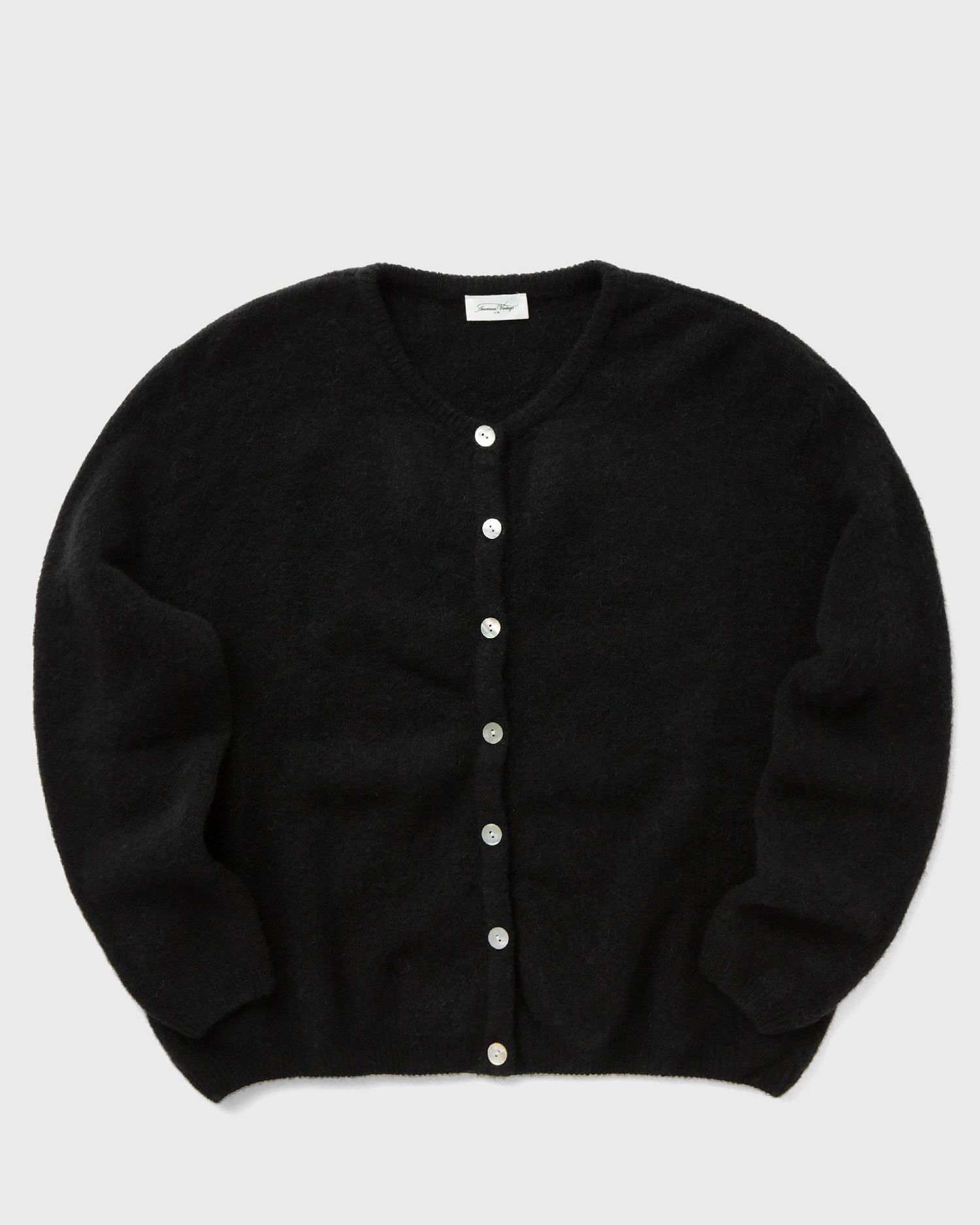 Sweater American Vintage VITOW VEST Pullovers Sort | VITO19EH24-NOIR, 0