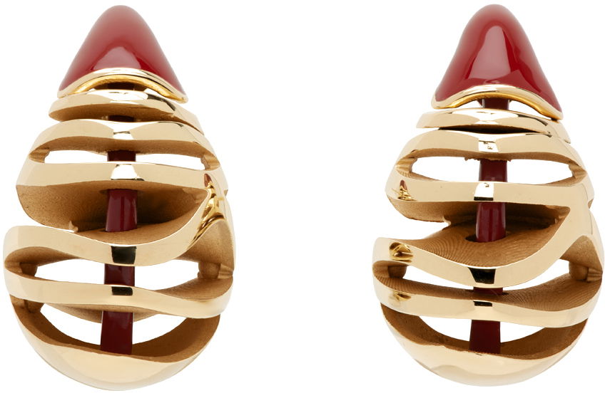 Øreringe Bottega Veneta Drop Earrings Metalisk | 795592 VAHU4, 0