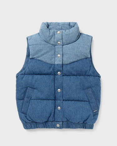 Vest Levi's JUNO WESTERN PUFFER VEST LIGHT INDIGO Blå | A7189-0001, 0