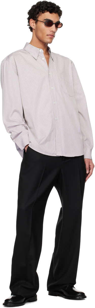 Skjorte OUR LEGACY OUR LEGACY Beyond Button-Down Shirt Lilla | M2252BDI, 3