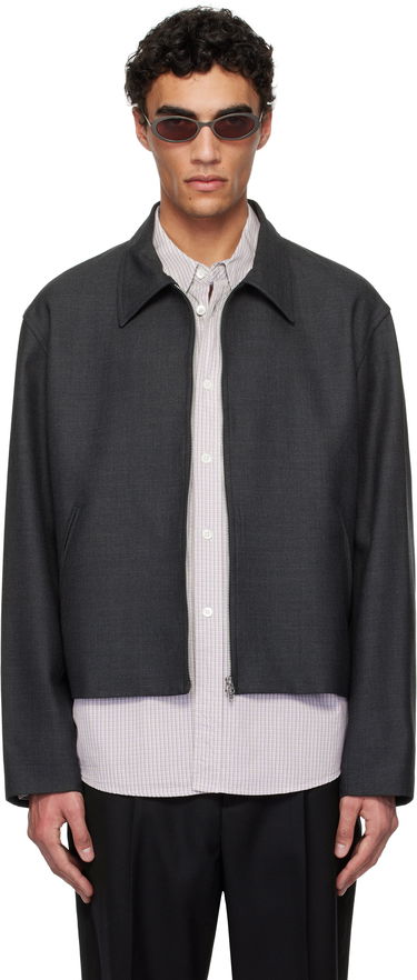 Bomberjakke OUR LEGACY Our Legacy Mini Cropped Jacket Grå | M2250MP, 0