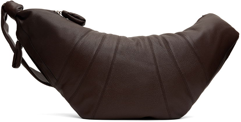 Skuldertaske LEMAIRE Lemaire Large Croissant Bag Brun | BG0000 LL0018