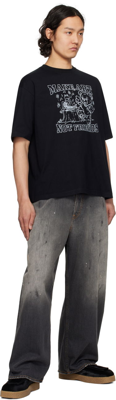 T-shirt Ambush AMBUSH 'Make Art' Graphic T-Shirt Sort | 12115328, 3