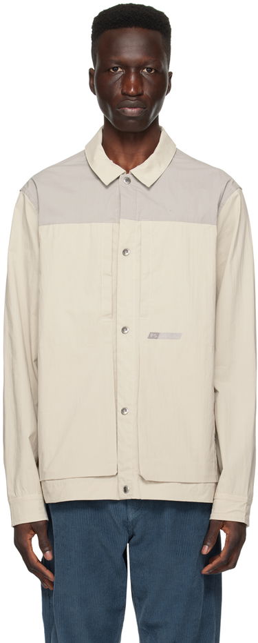 Vindjakke Paul Smith PS Paul Smith Contrast Shirt Beige | M2R-692Y-M21957-71, 0