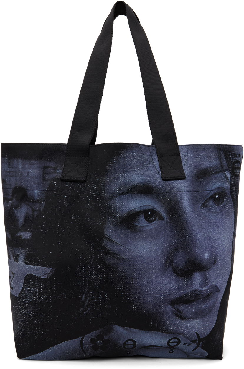 Mulepose MISBHV Maciej Kość Edition Portrait Tote Bag Sort | 250A410