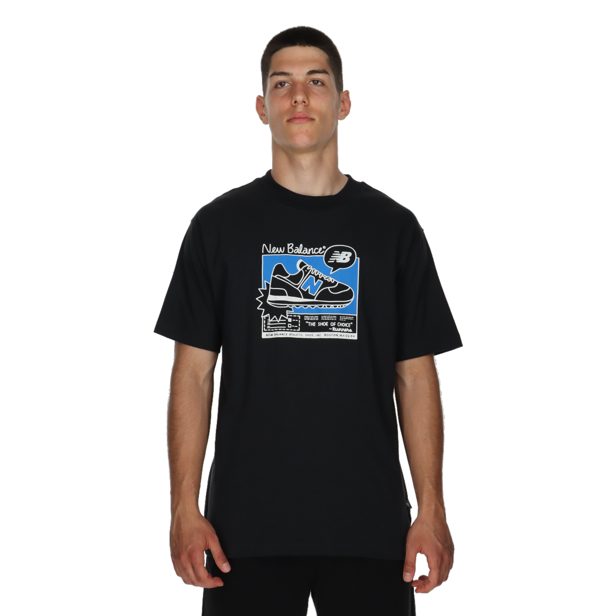 T-shirt New Balance Ad Graphic Relaxed Tee Sort | MT41593-BK, 0