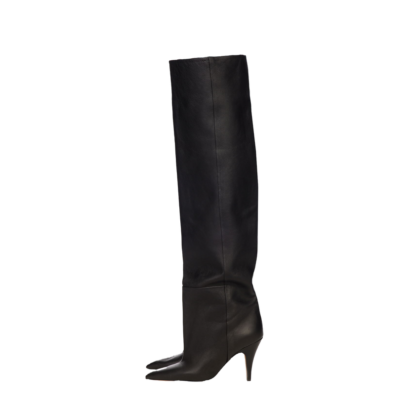 Sneakers og sko Khaite Black 'The River' Tall Boots Sort | F1080-845
