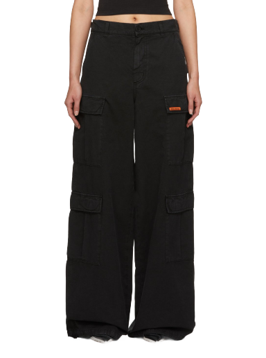 Cargo bukser HERON PRESTON Drawstring Cargo Pants Sort | HWCF008F23FAB0011000