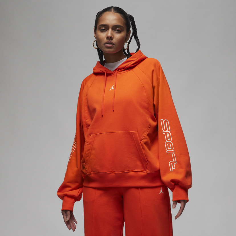 Sweatshirt Jordan Sport Graphic Fleece Hoodie Orange | FD7373-633
