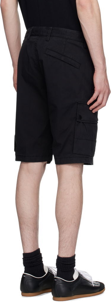 Shorts Stone Island Stone Island Supima Cotton Twill Stretch-TC Cargo Shorts Sort | K1S15L100011S0010, 2