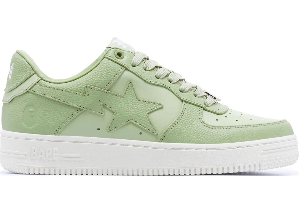 Sneakers og sko BAPE A Bathing Ape Sta "Green" Grøn | 1J20-191-006-GRN/1J20-291-006-GRN/001FWJ202006-IVY, 0