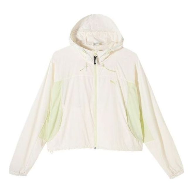Vindjakke Puma Urban Cool UV Jacket Hvid | 628376-65, 0