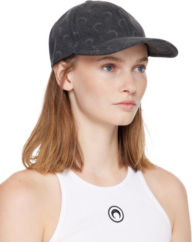 Kasket Marine Serre Moon Laser Denim Baseball Cap Grå | UHG048ACDEN0006, 1