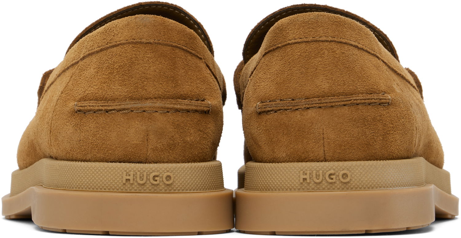 Sneakers og sko BOSS Hugo Suede Loafers Brun | 50536215, 1