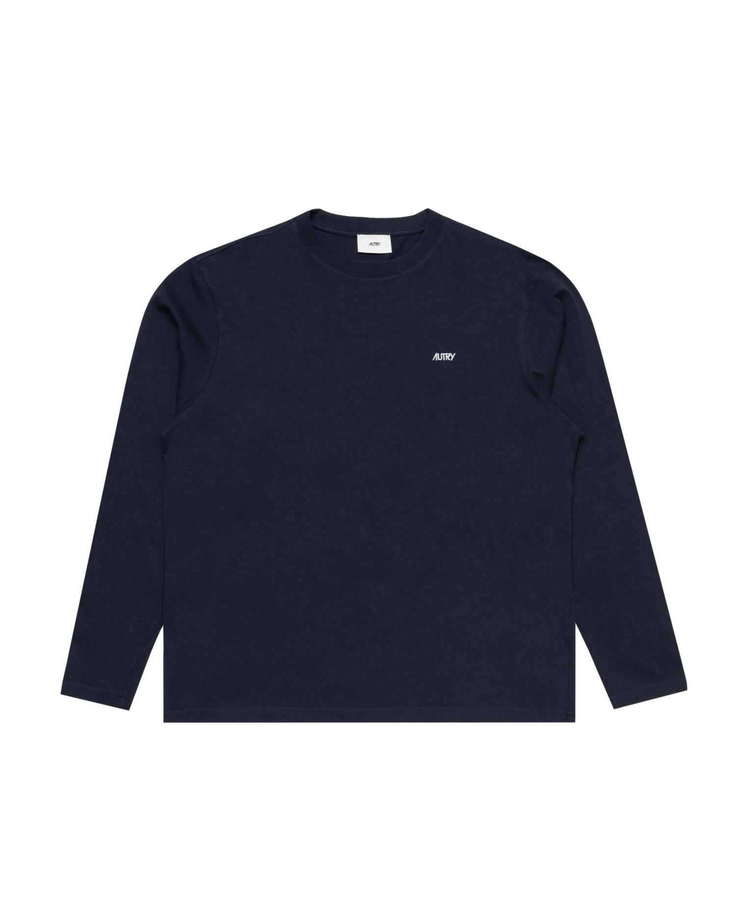 T-shirt Autry Autry Long Sleeve T-Shirt Mørkeblå | LSPXA6JB, 0