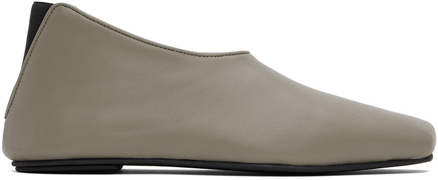 Tøj Loulou de Saison Loulou de Saison Rachel Slip-on Loafers Grå | RACHEL, 0