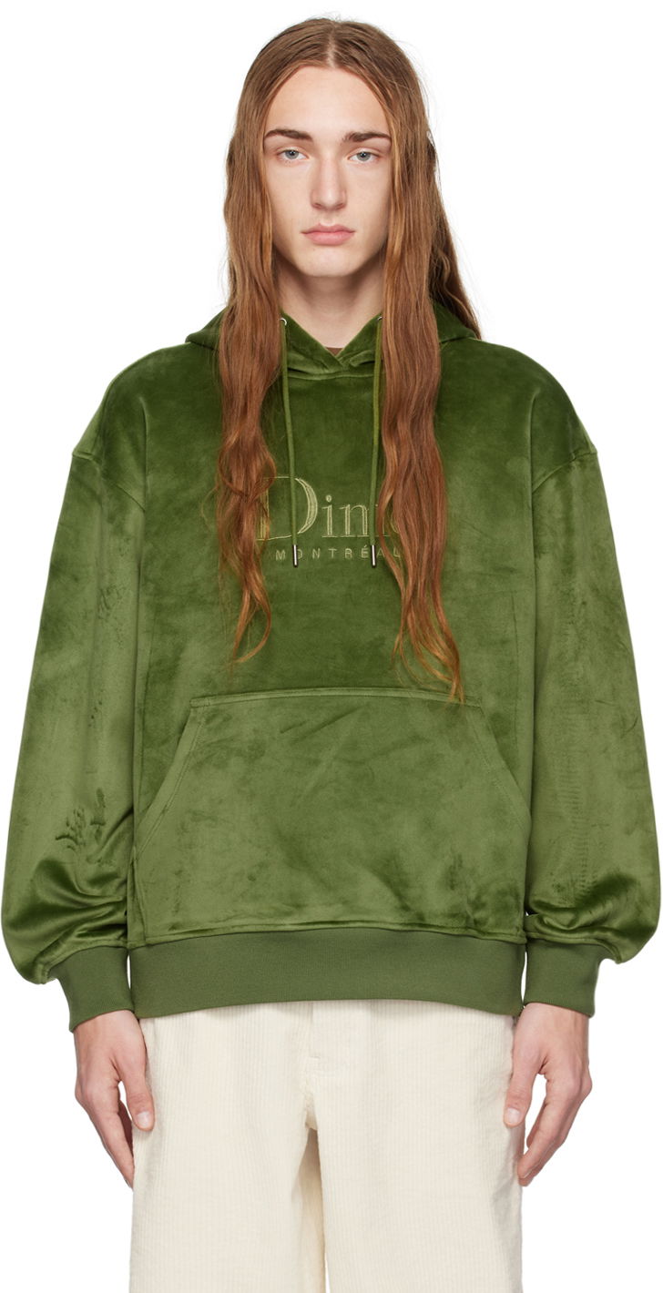 Sweatshirt Dime Classic Hoodie Grøn | DIME23D2F7GRN, 0