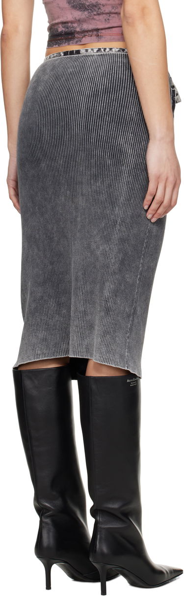 Nederdel Diesel Diesel M-Meryn Midi Skirt Grå | A17470 0QMAN, 2