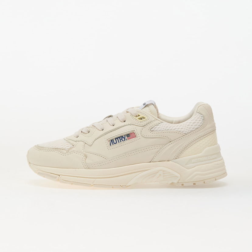 Sneakers og sko Autry Hyperway Low Wom Wiwhite/ Wiwhite Beige | A1UNHYLWGP01