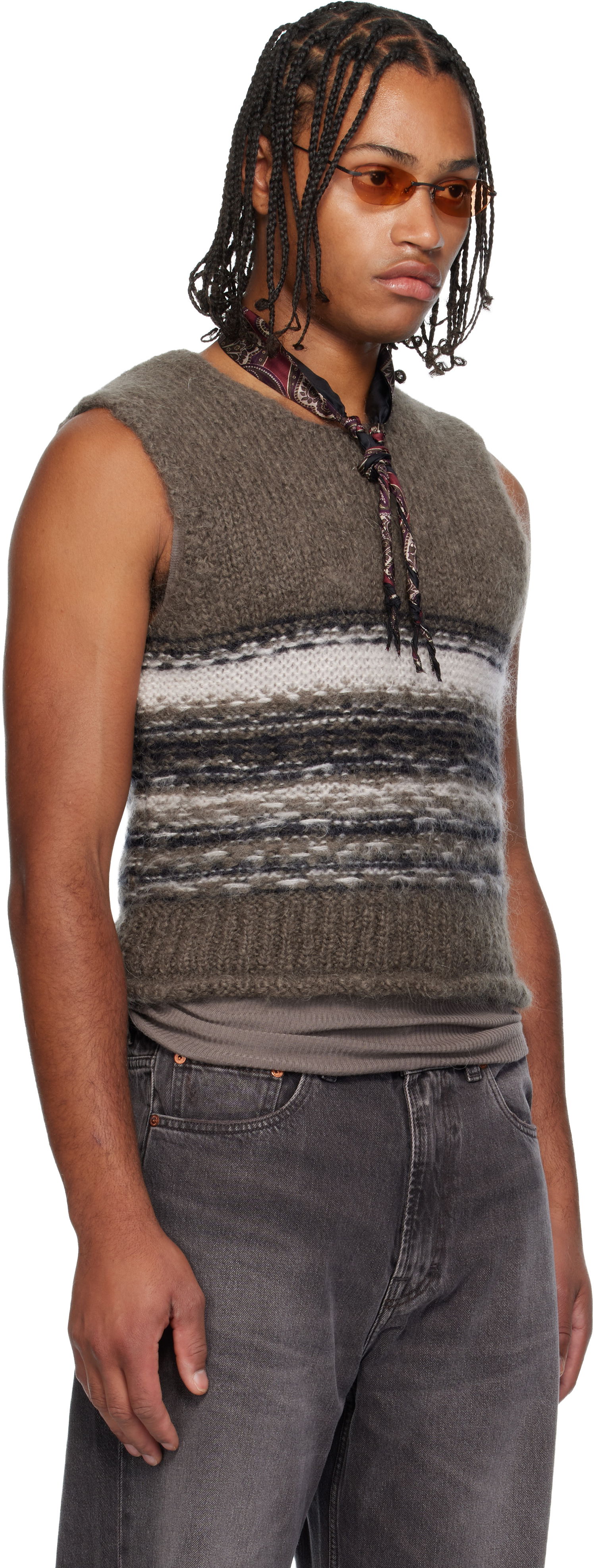 Sweater OUR LEGACY Pleaser Tank Sweater Flerfarvet | M4253PB, 1
