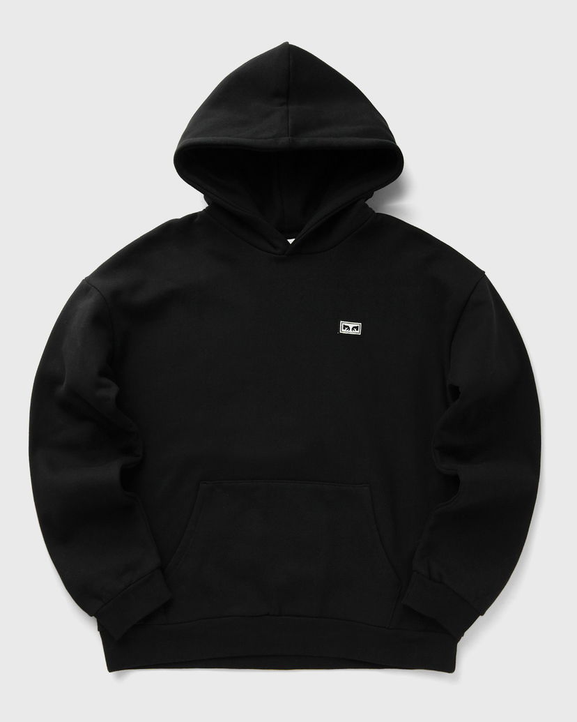 Sweatshirt OBEY Extra Heavy Black Hoodie XL Sort | 112470238-BLK