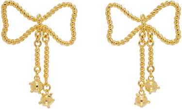 Øreringe Chopova Lowena Chopova Lowena Mace Bow Earrings Metalisk | 6501, 0
