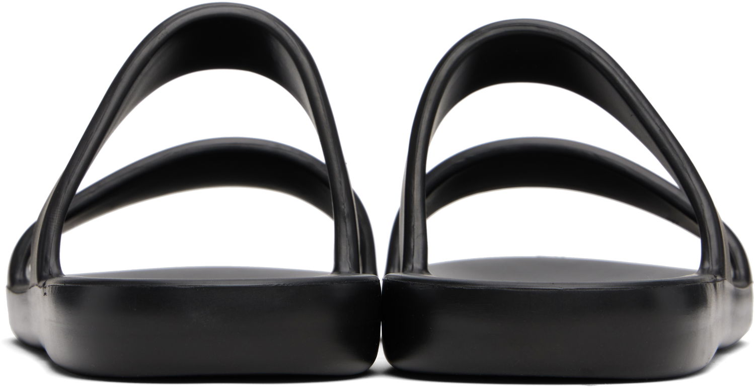 Tøj The Row The Row Foam Sandals Sort | F1609-RC3, 1