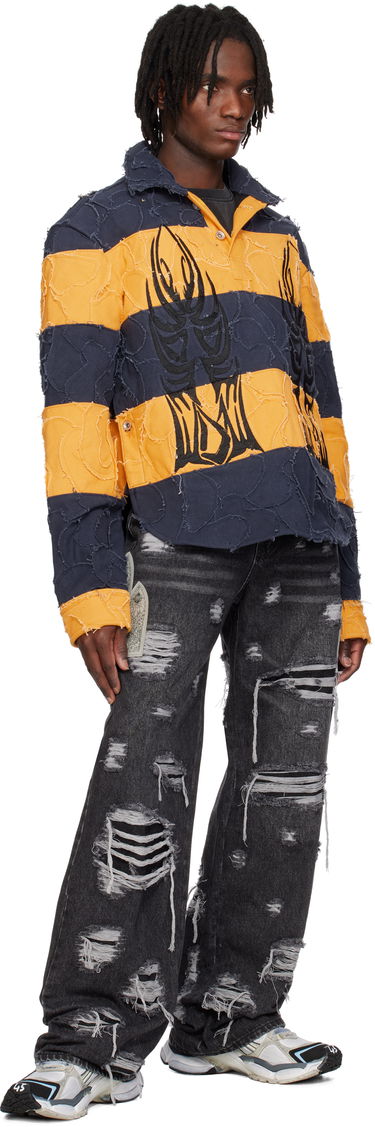 Jeans Who Decides War Who Decides War Side Patch Relaxation Jeans Sort | 1121050021SS25, 3