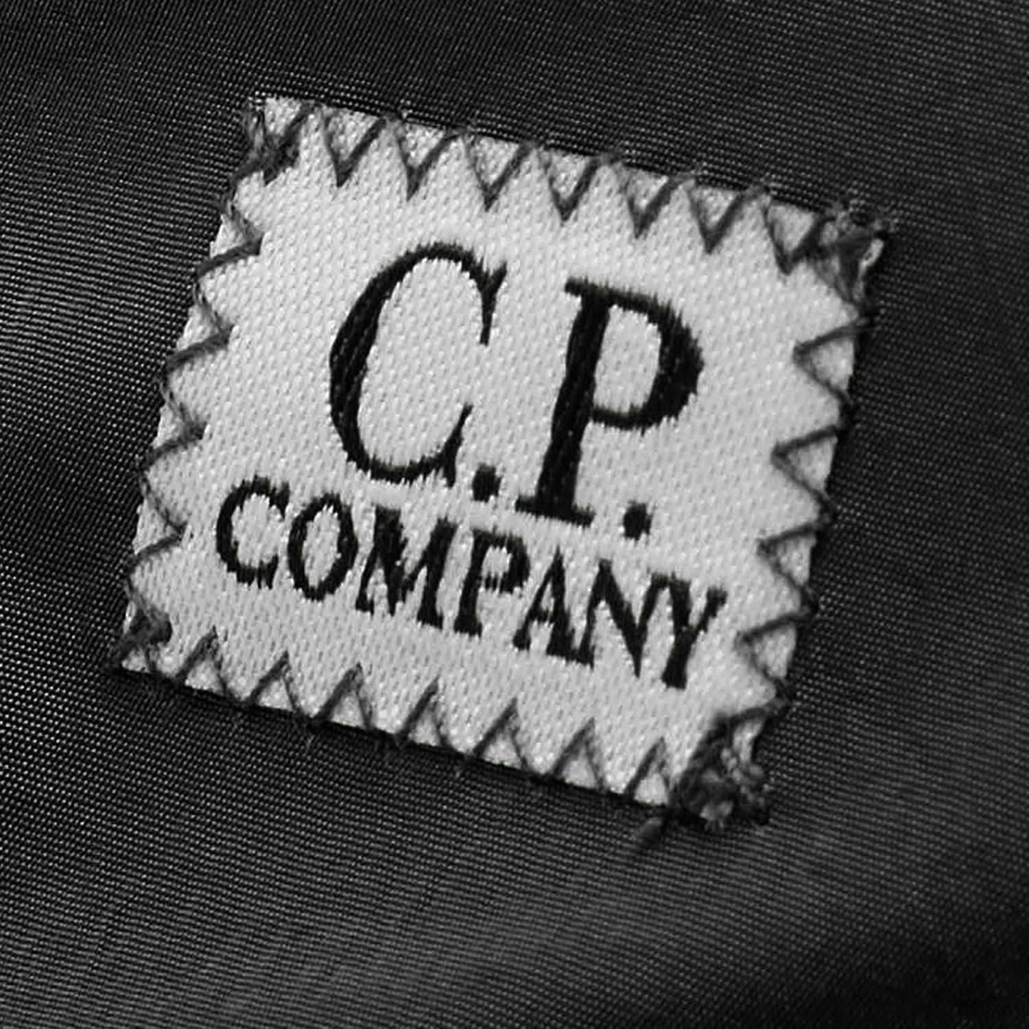 Kasket C.P. Company Chrome-R Panelled Logo Cap Mørkeblå | 15CMAC196A-005904A-999, 1