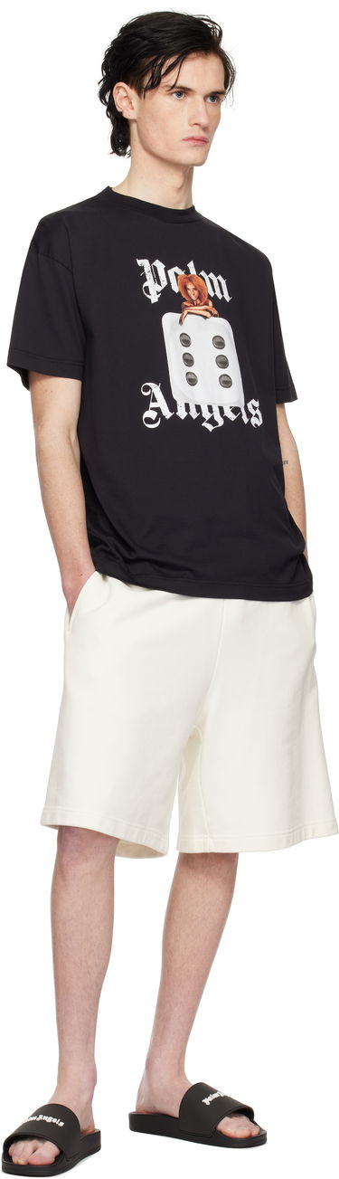 T-shirt Palm Angels Pin Up Graphic T-Shirt Sort | PMAA001S25JER00B1003, 3